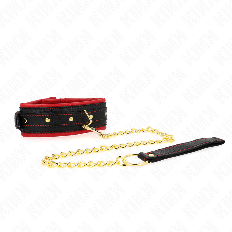 KINK halsband med justerbart tygkoppel 33-48 cm