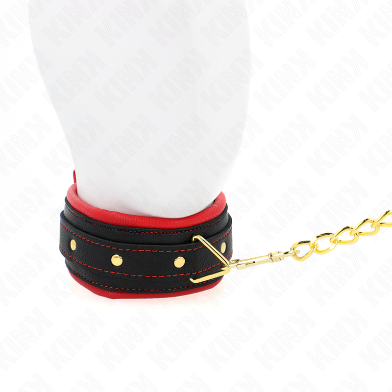 KINK halsband med justerbart tygkoppel 33-48 cm