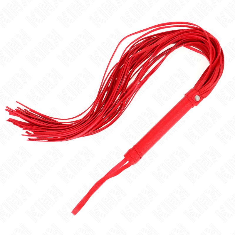 KINK - Röd Mjuk PVC Piska 70 cm