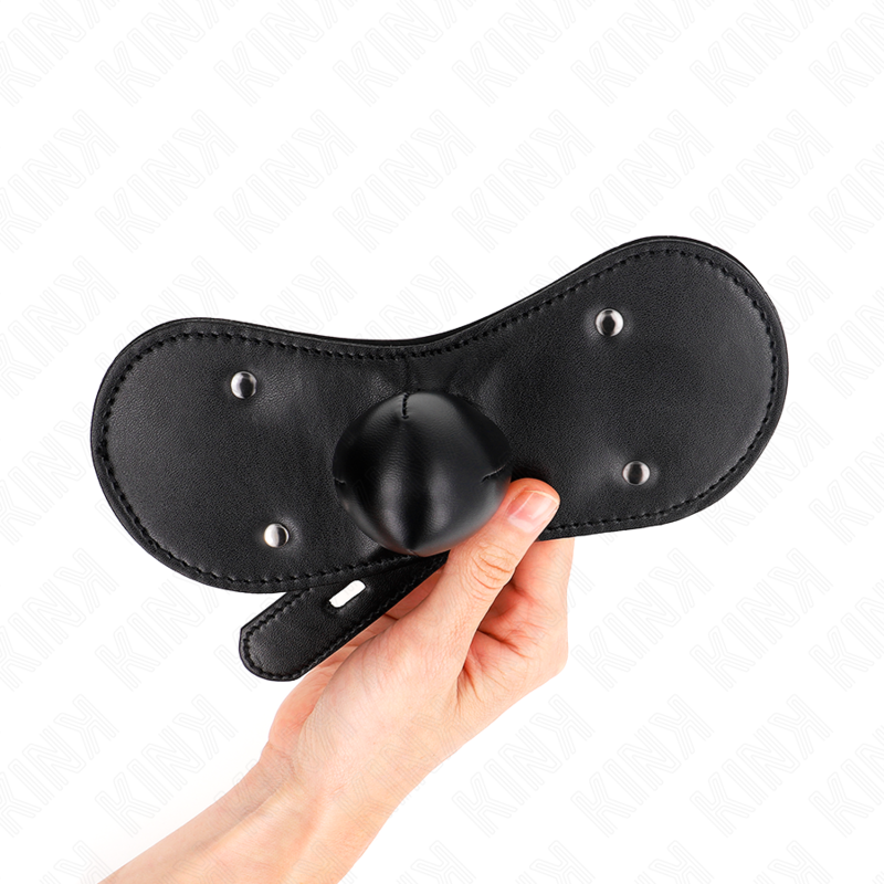 KINK - Ball Gag Munkmask med Lås Justerbar 42-60 cm