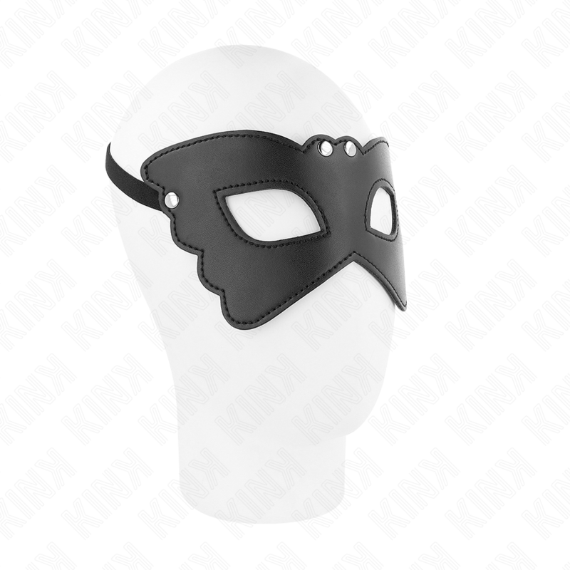 KINK - Mask i fjärilsform av konstläder 20 x 9 cm