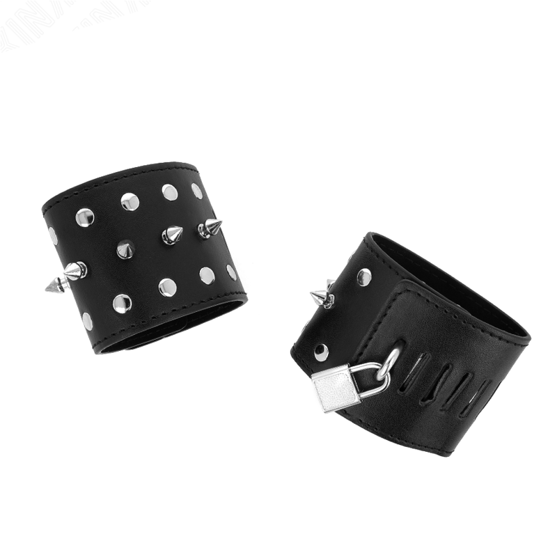 KINK punk handledsrestriktioner med spikar 25 x 6 cm