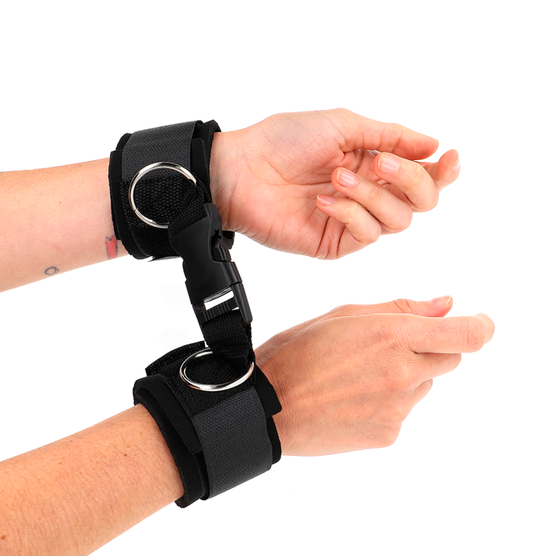 KINK - Neopren Handledsremmar Svart Justerbara 22-34 cm
