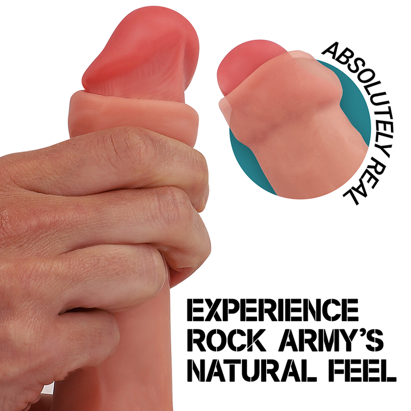 ROCKARMY Liquid Silicone Ranger dildo 22 cm