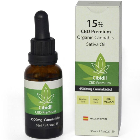 Cibidil avslappnande CBD-olja 15 % 30 ml
