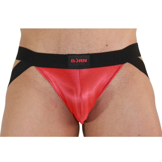 BURN - 010 JOCK RÖD / SVART S