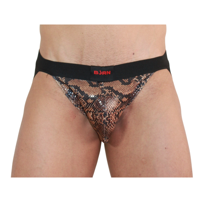 BURN Jockstrap 002 Snake Black M