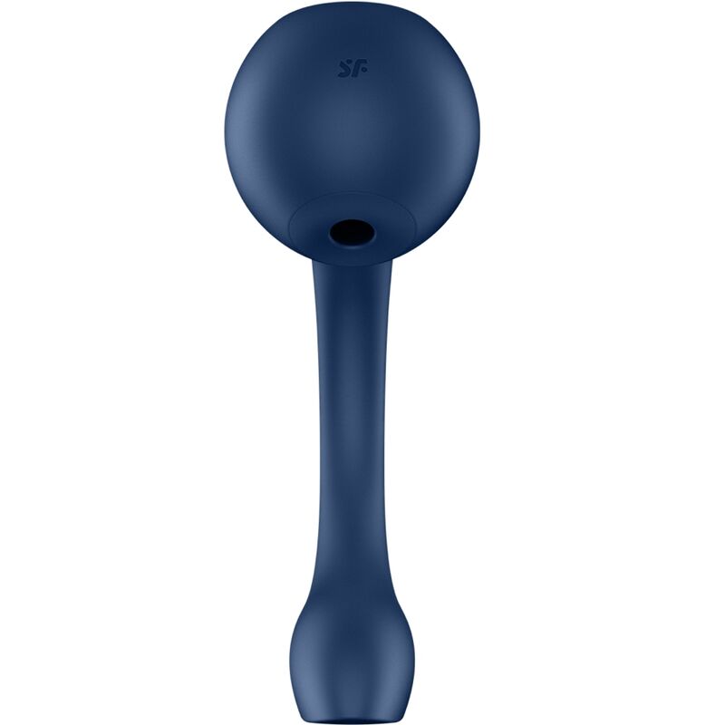 Satisfyer Pro+ Wave 4 G-spot och luftpulsvibrator i mörkblå färg