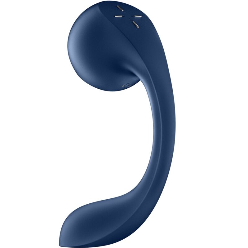 Satisfyer Pro+ Wave 4 G-spot och luftpulsvibrator i mörkblå färg