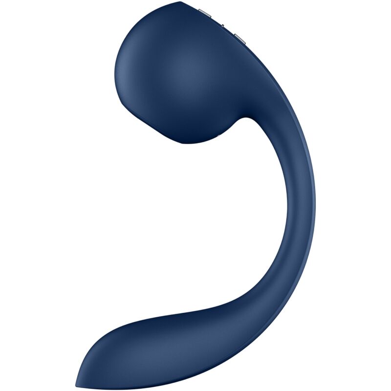 Satisfyer Pro+ Wave 4 G-spot och luftpulsvibrator i mörkblå färg