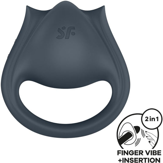 Satisfyer Perfect Pair 2 multivibrator i grå färg