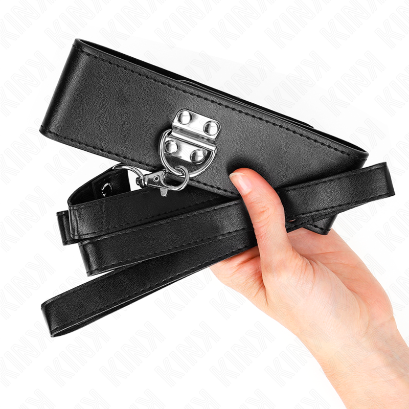KINK halsband med bälte 116 cm justerbart 36-43 cm x 5 cm