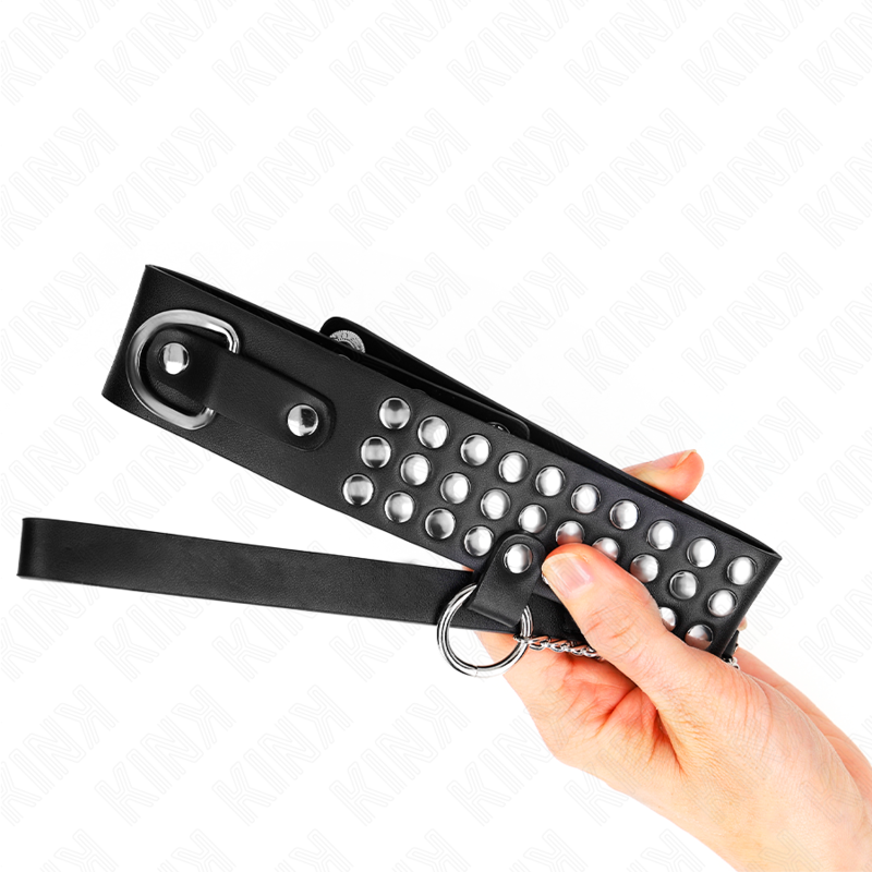 KINK halsband med rem 65 cm, justerbar 37-42 cm