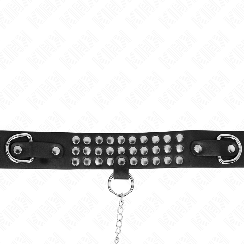 KINK halsband med rem 65 cm, justerbar 37-42 cm