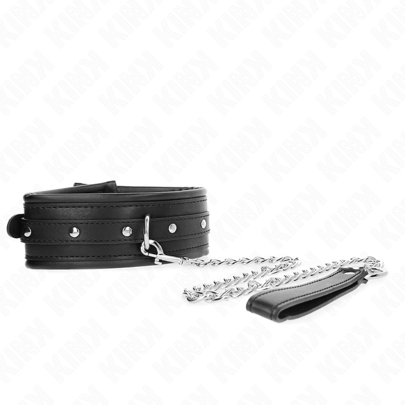 KINK - Halsband med glänsande spänne 65 cm 48,5 cm x 5,3 cm
