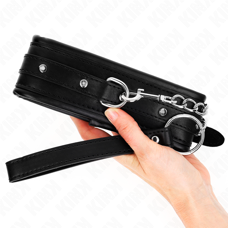 KINK - Halsband med glänsande spänne 65 cm 48,5 cm x 5,3 cm