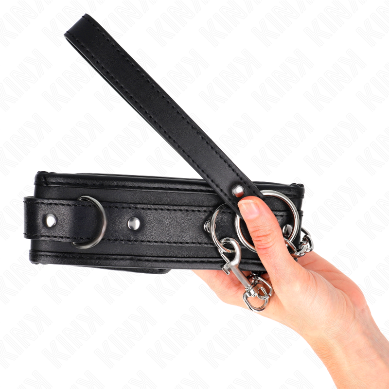 KINK halsband med koppel 65 cm, modell 1