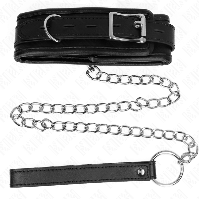 KINK halsband med koppel 65 cm, modell 1