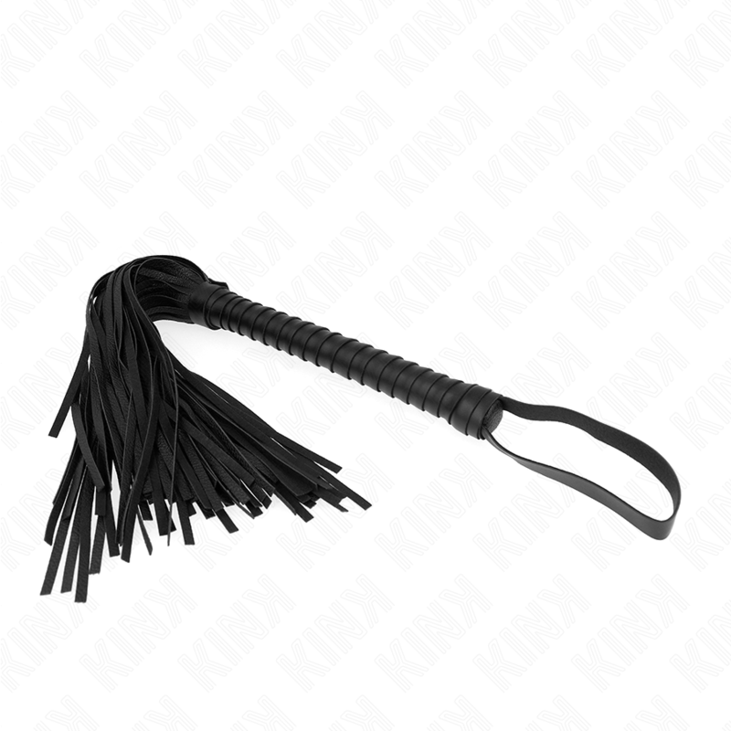 KINK - Piska med svart texturerat handtag 48,5 cm