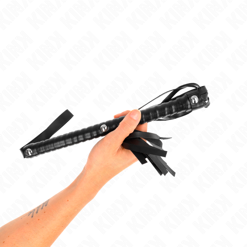KINK - Piska med svart texturerat handtag 48,5 cm