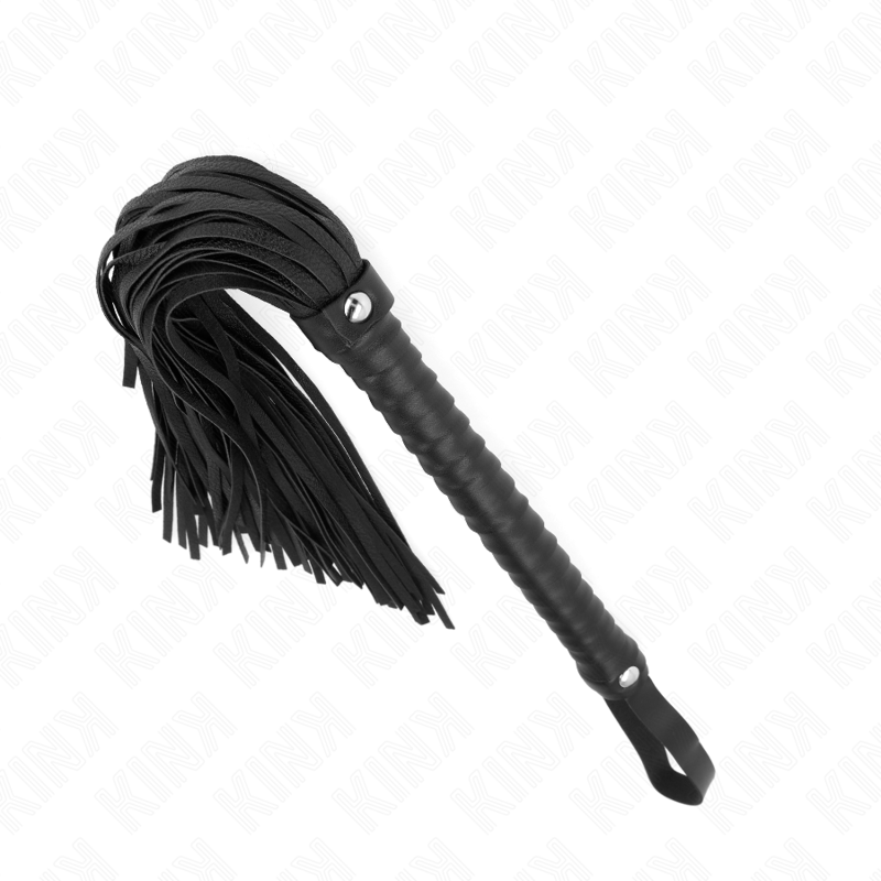 KINK - Piska med svart texturerat handtag 48,5 cm