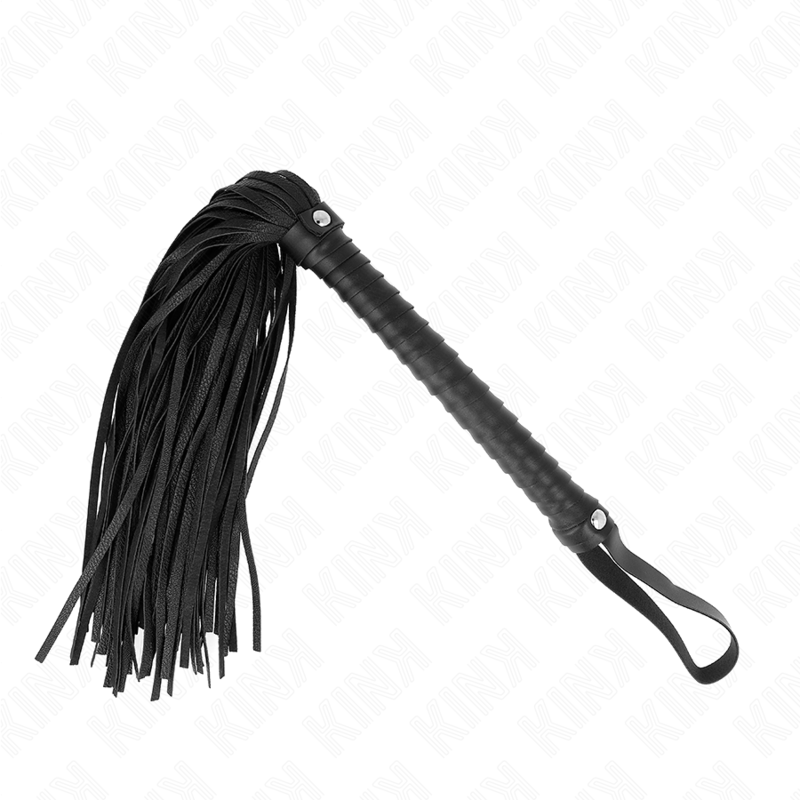 KINK - Piska med svart texturerat handtag 48,5 cm