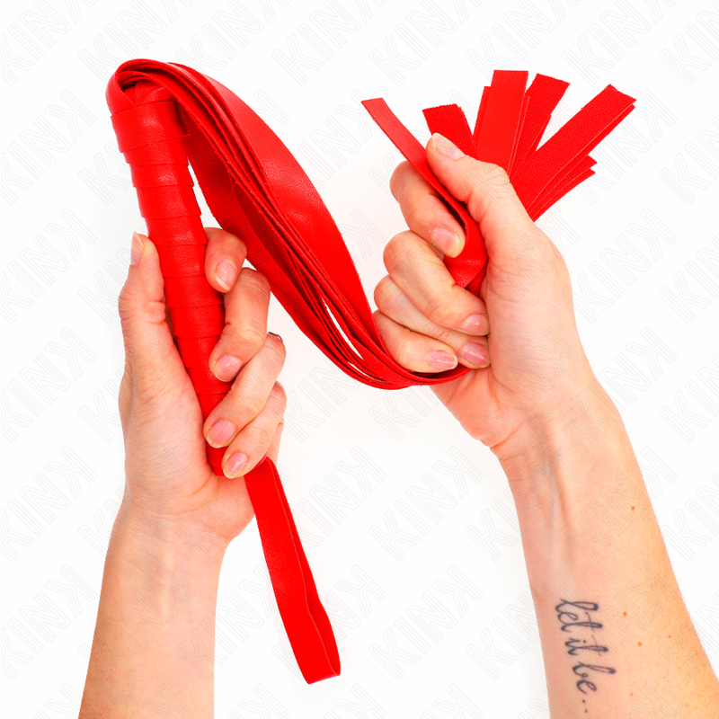 KINK - Röd Bred Svanspiska 48,5 cm