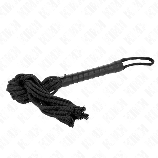 KINK - Svart Rep Piska 56 cm