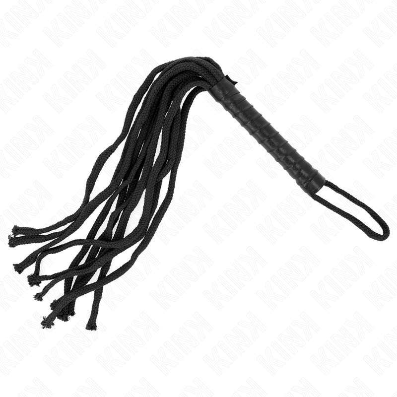 KINK - Svart Rep Piska 56 cm