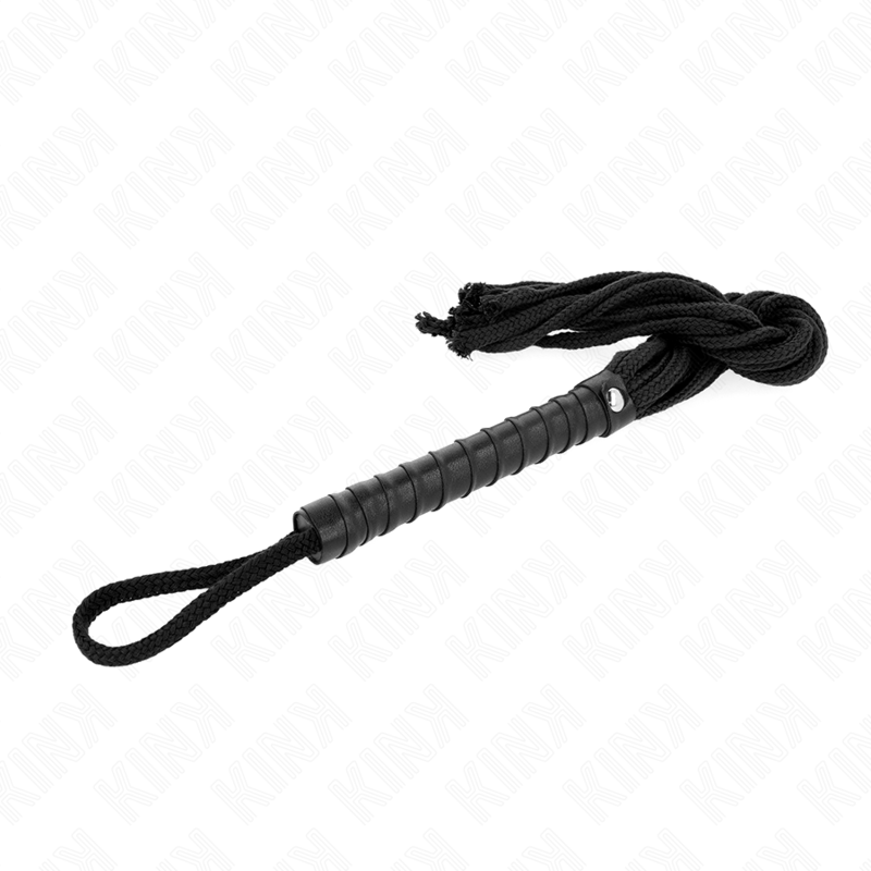 KINK - Svart Rep Piska 56 cm
