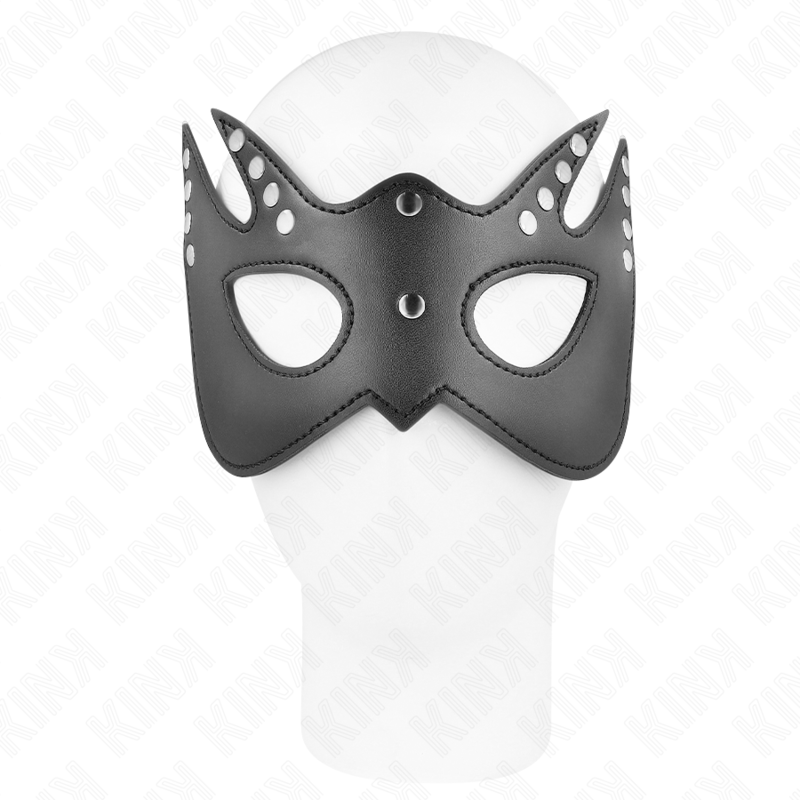 KINK - Fladdermusmask med nitar 23 x 15 cm