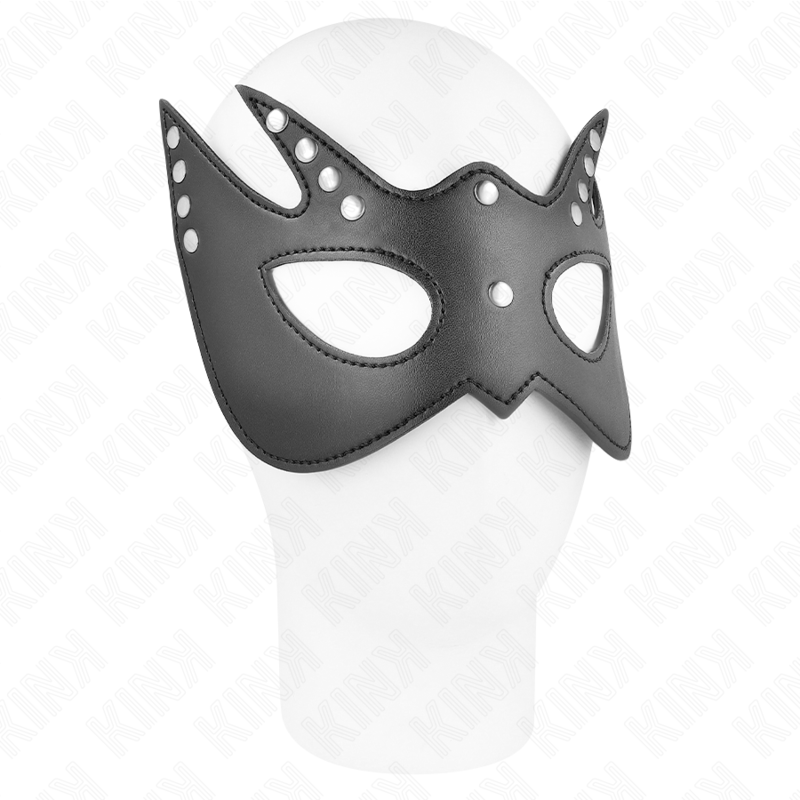 KINK - Fladdermusmask med nitar 23 x 15 cm