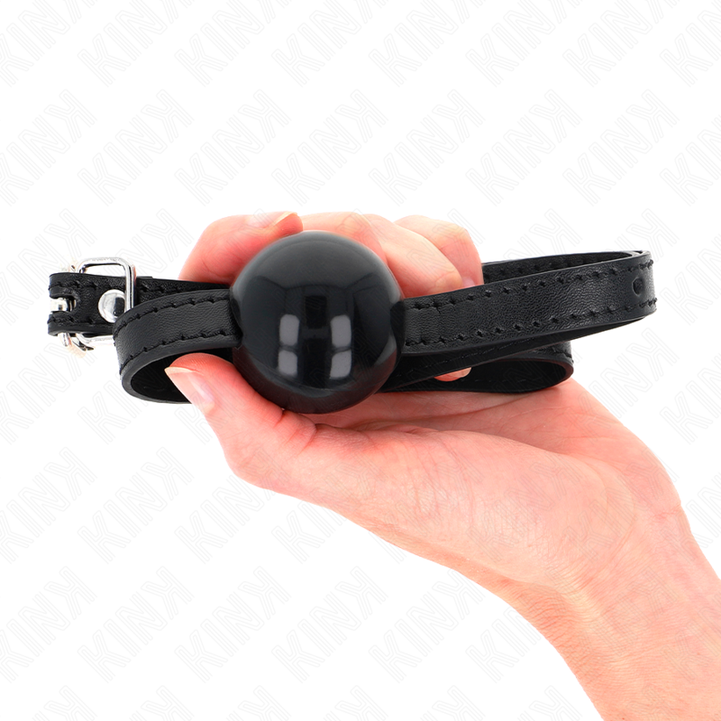 KINK - Svart Solid Boll 4 CM Gag 65 x 1.5 CM