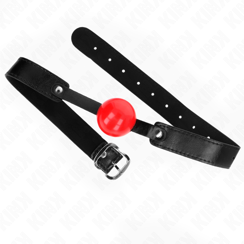 KINK - Soft TPE Ball 4 cm Gag Model 1 66 x 2.5 cm Justerbar 41-61 cm