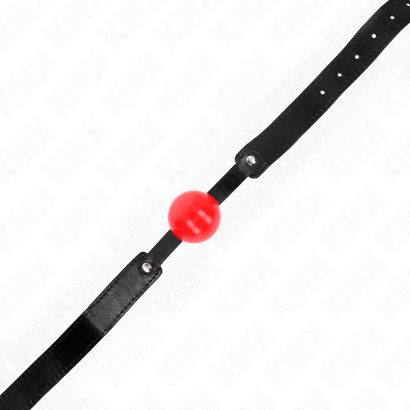 KINK - Soft TPE Ball 4 cm Gag Model 1 66 x 2.5 cm Justerbar 41-61 cm