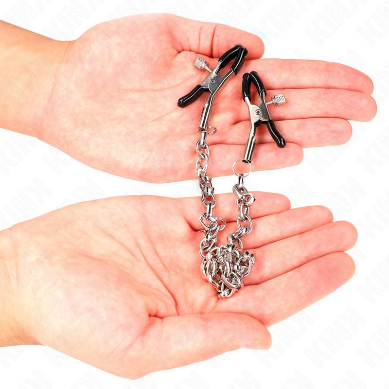 KINK - NIPPLE CLAMPS MED TJOCK KEDJA 30 CM