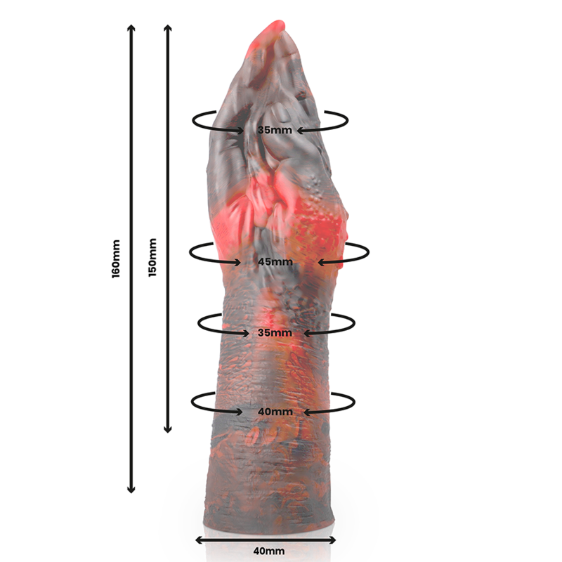 EPIC LILITH DILDO i högkvalitativ silikon
