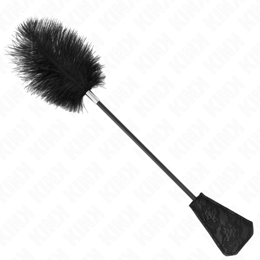KINK strutsfjädrar för kittling med spetsplatta 56 cm