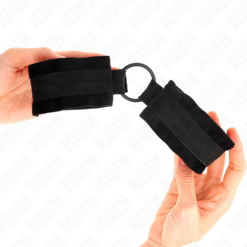 KINK - Nybörjarfjäderhandbojor 25 cm med O-ring 4 cm svart