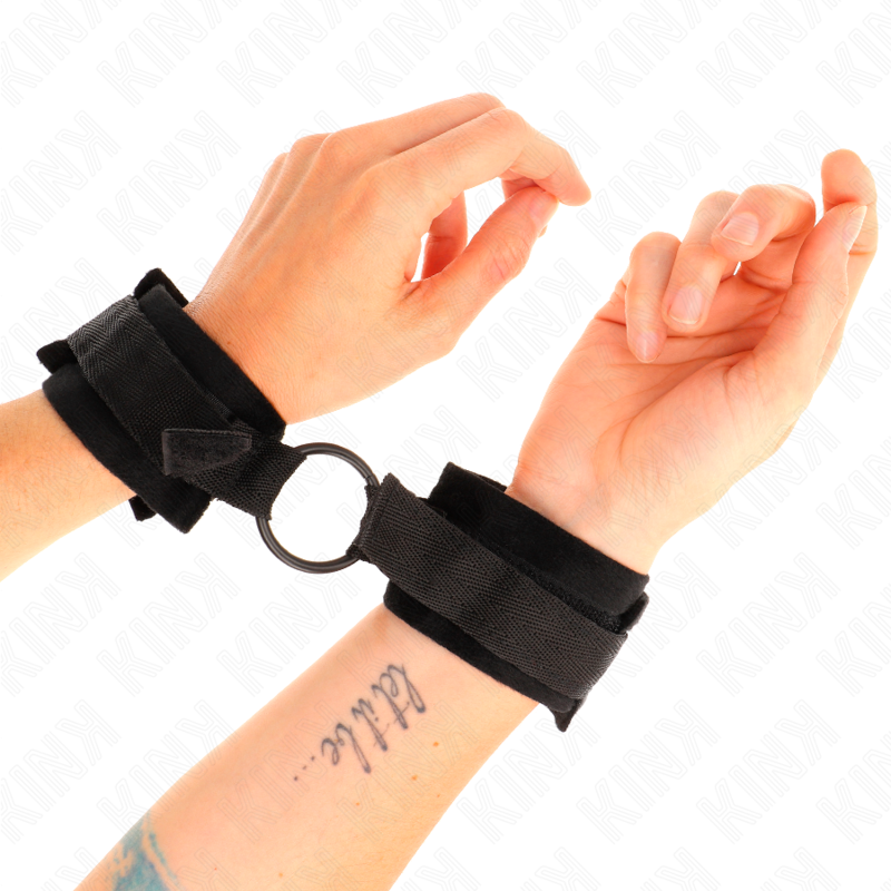 KINK - Nybörjarfjäderhandbojor 25 cm med O-ring 4 cm svart