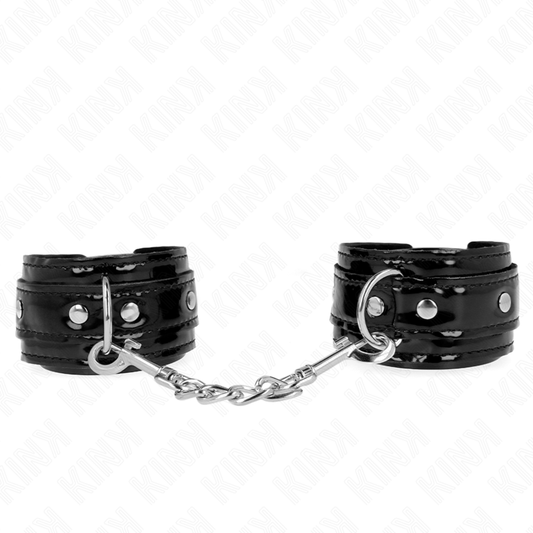 KINK - Glansiga Neoprenhandledskuddar Justerbara 17-24 cm x 4,5 cm