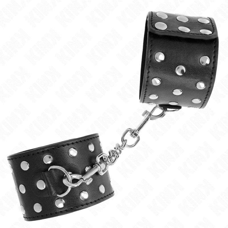 KINK - Punk Handledsremmar Justerbara 19-24 cm x 5.5 cm