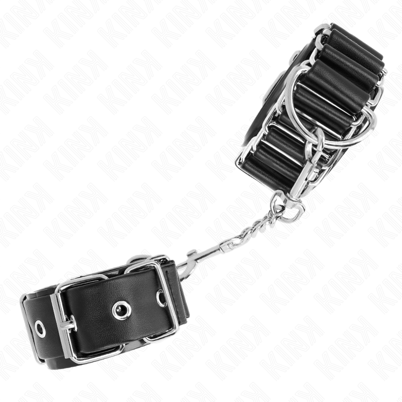 KINK - HINGE-LIKE TUNNA HANDLEDSSPÄNNE SVART JUSTERBART 16-22 CM X 3.5 CM