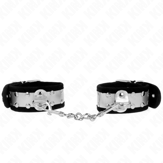 KINK handledstänger svart och silver 30 x 4 cm