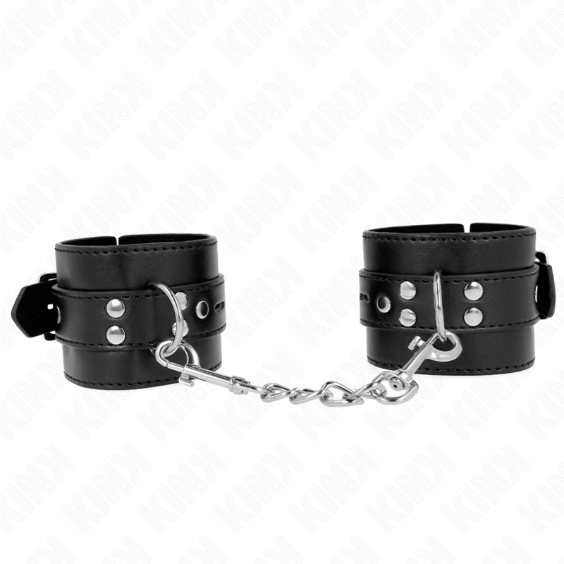 KINK - Handledsremmar Svart med Justerbart Bälte 17-28 cm x 6 cm