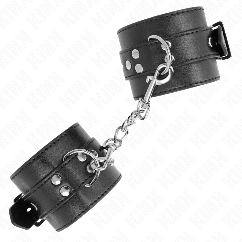 KINK - Handledsremmar Svart med Justerbart Bälte 17-28 cm x 6 cm