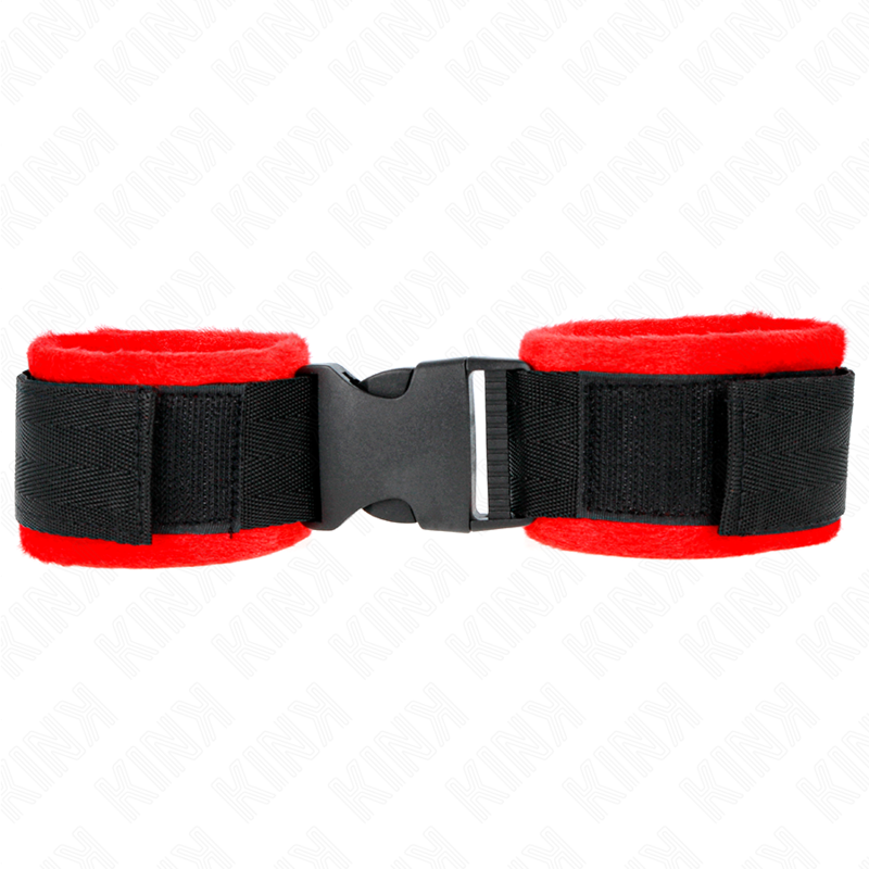 KINK - Nylon Bind Hook&Loop Handledsresårer Svart Modell 1 Justerbar 25-35 cm x 6 cm