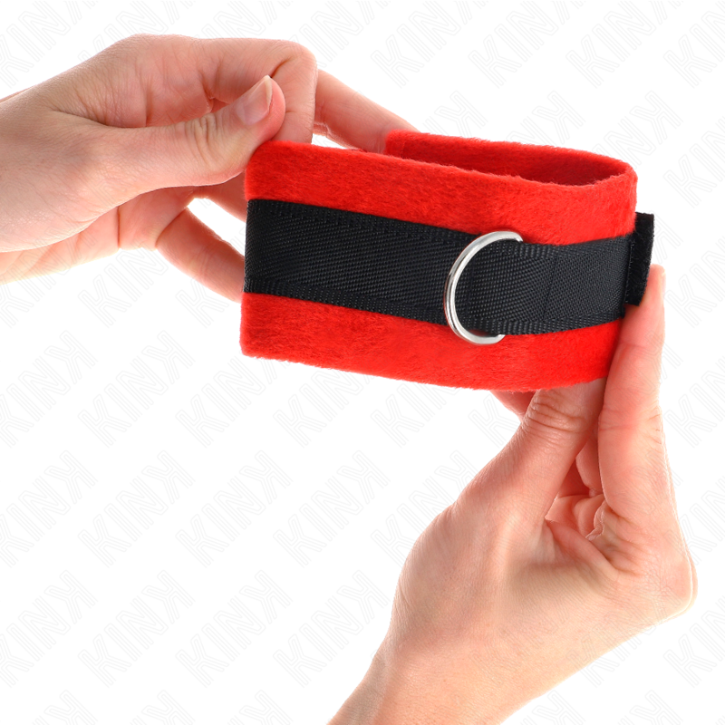 KINK - Nybörjare Fjäderhandbojor Svart-Röd 30 x 7 cm