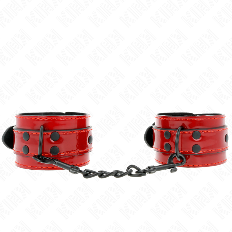 KINK - Mörkröda Handbojor 23 x 5 cm