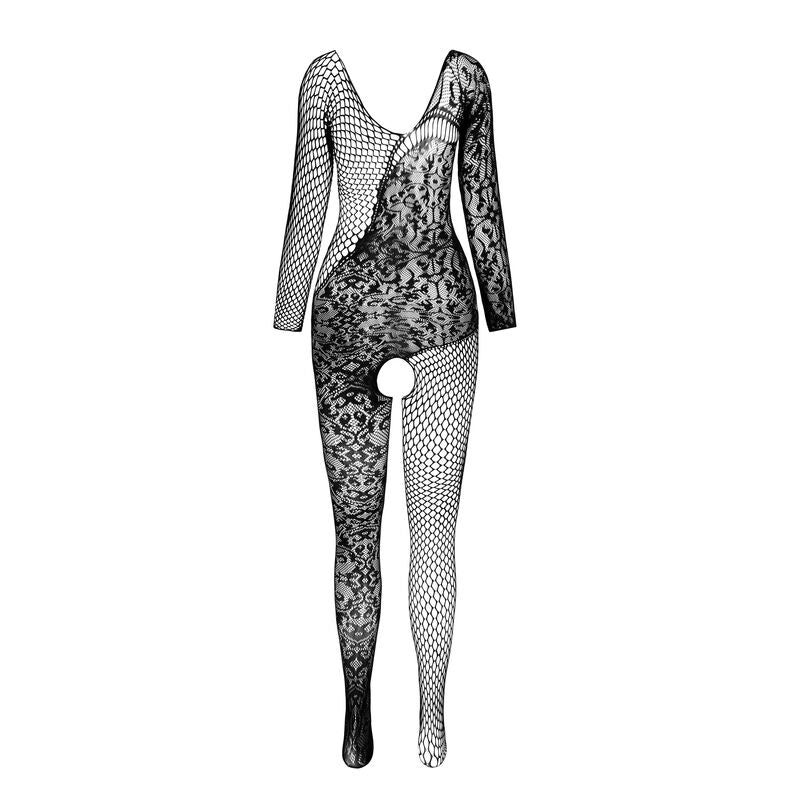 PASSION - BS 107 Bodystocking Röd One Size